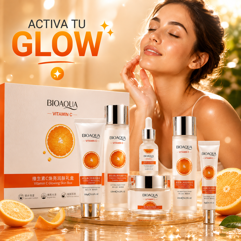 Kit de Cuidado Facial con Vitamina C