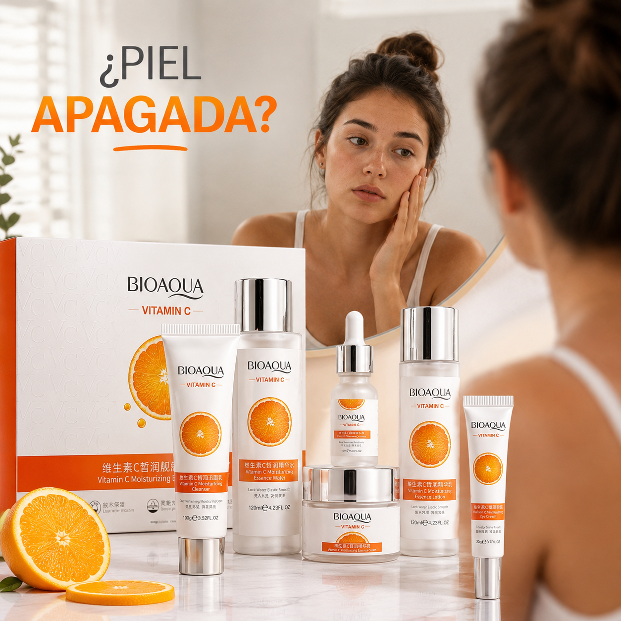 Kit de Cuidado Facial con Vitamina C